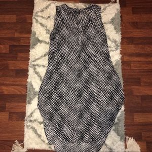 Cable and Gage Scoop Hem Dress